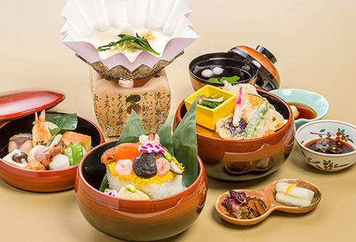 京料理 盛り込み膳 湯どうふ 舞