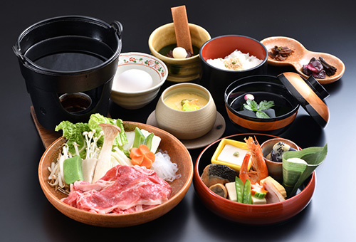 彩華膳　すき焼き　すいれん