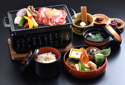 彩華膳　鉄網焼き　ゆうがお